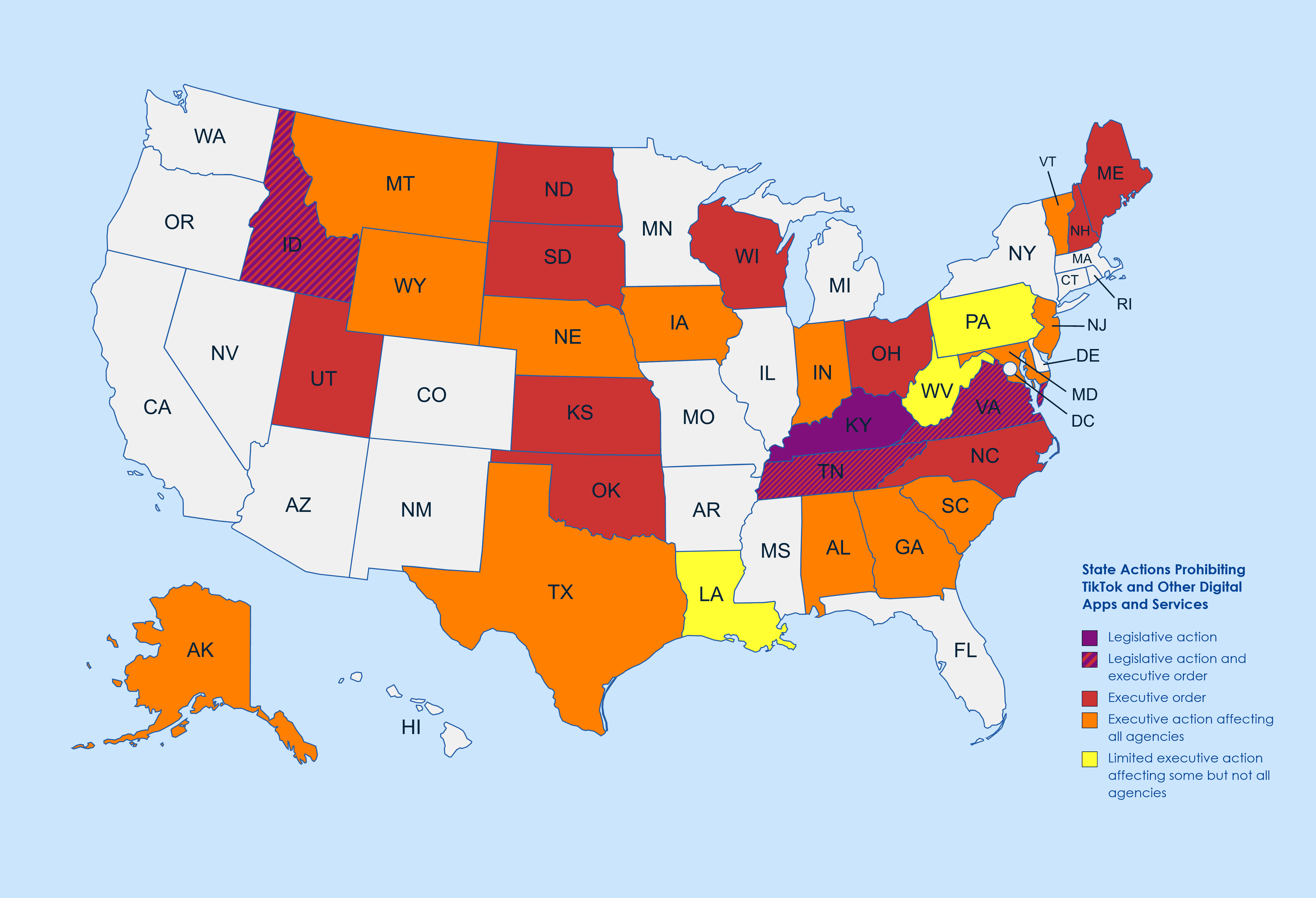 Updated: Where Is TikTok Banned? Tracking State by State