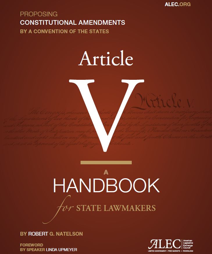Article V A Handbook for State Lawmakers American Legislative