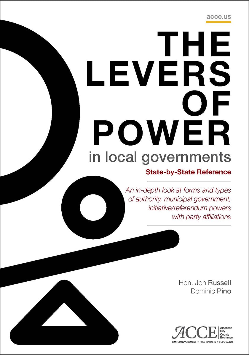 The Levers of Power in Local Government American Legislative Exchange
