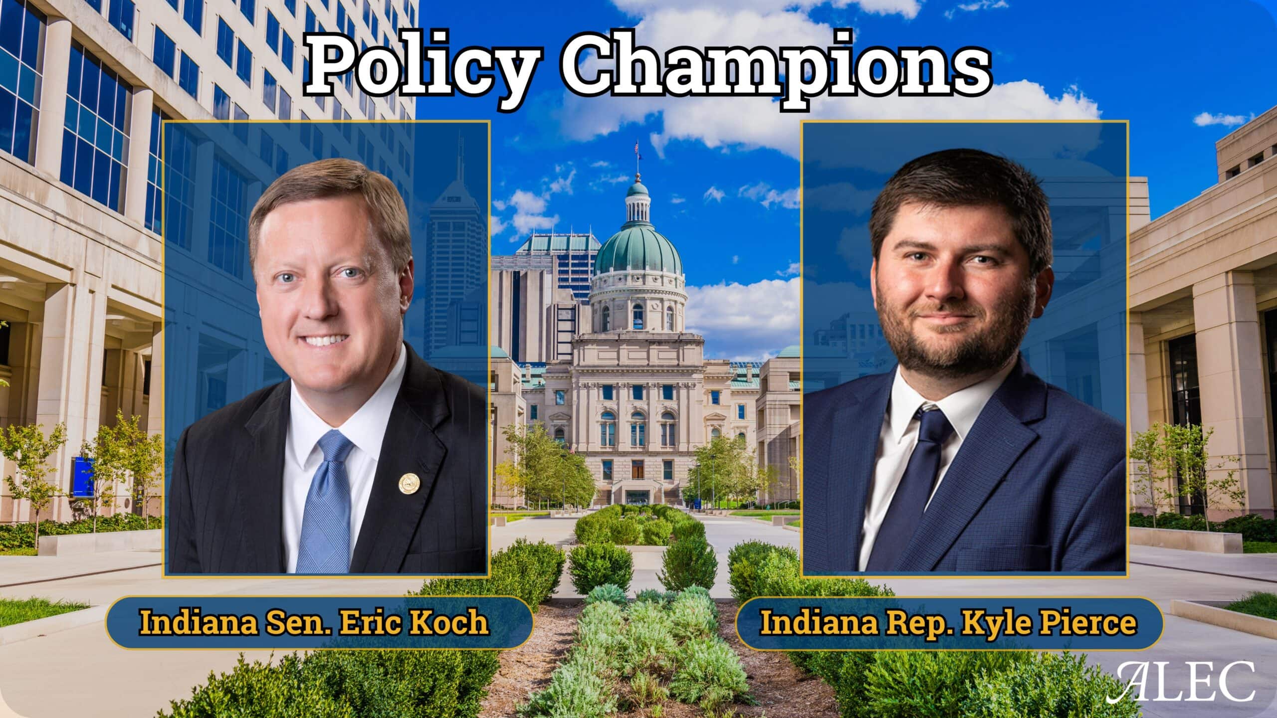 ALEC Policy Champions: Indiana Sen. Eric Koch and Rep. Kyle Pierce Protect  Hoosiers from Government-Run Central Bank Digital Currencies - American  Legislative Exchange Council - American Legislative Exchange Council
