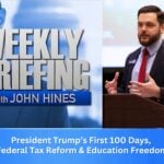 President Trump’s First 100 Days, Federal Tax Reform, and Education Freedom: Lee Schalk on OAN Weekly Briefing image