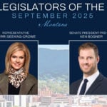 State Legislator of the Month, September 2025: Montana Rep. Kerri Seekins-Crowe and Sen. Ken Bogner image