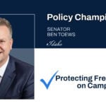 ALEC Policy Champion Protects Free Speech Against Indoctrination and Suppression at Idaho Universities image