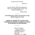 Amicus Brief: Alaska Policy Forum v. Alaska Public Offices Commission image