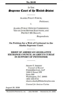 Amicus Brief: Alaska Policy Forum v. Alaska Public Offices Commission image
